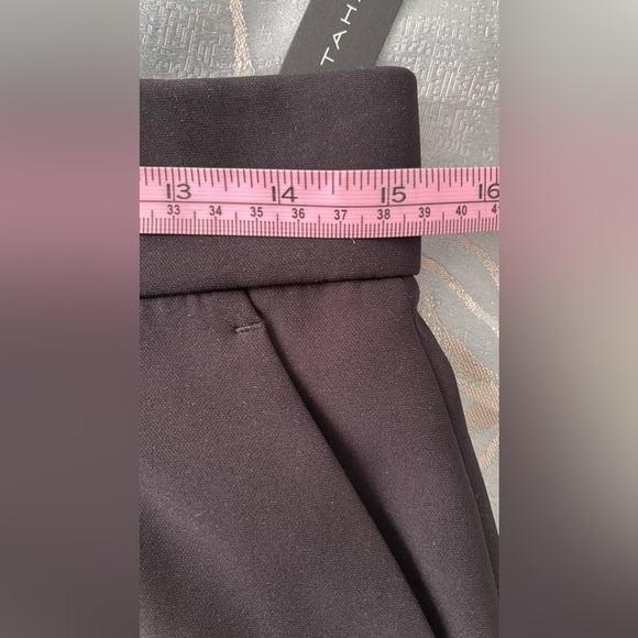 NEW ELIE TAHARI WIDE LEG PANT BLACK WOMEN - Picture 11 of 15